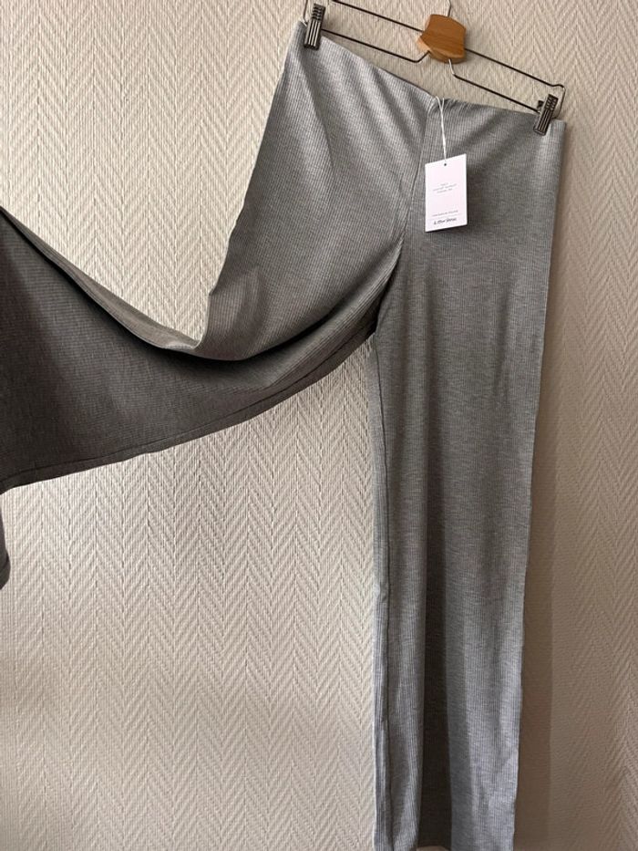 grey wide legs pants & Other stories lounging M-L - photo numéro 4