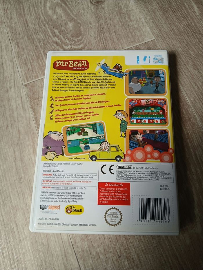 Jeu de wii Mr Bean - photo numéro 3