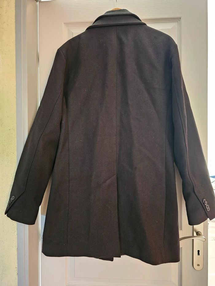 Manteau noir classe homme - photo numéro 6