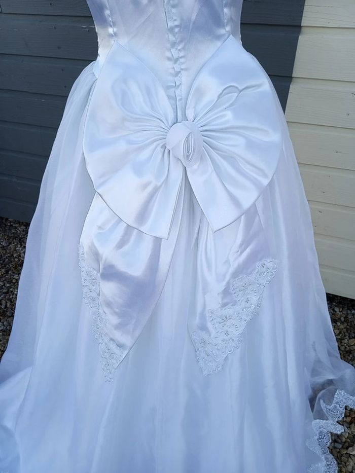 robe de mariée vintage taille 36/38/40 - photo numéro 20