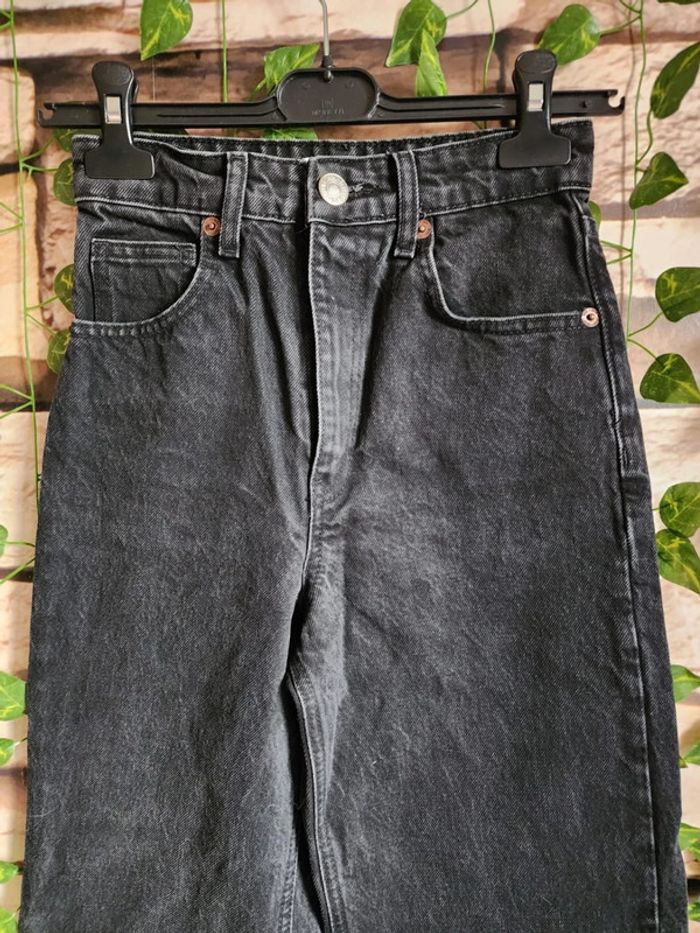 🌸Jeans Noir Jambes larges Zara Taille 32🌸 - photo numéro 4