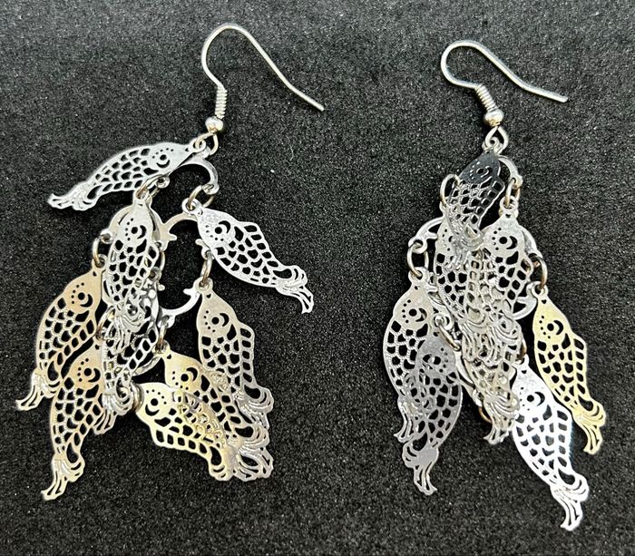 Boucle d’oreille poisson