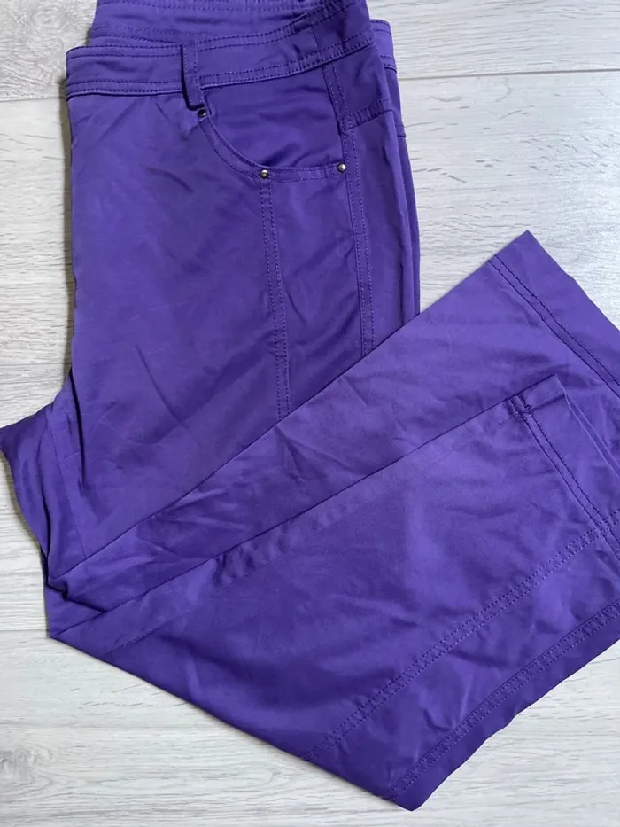 Pantacourt violet - photo numéro 3