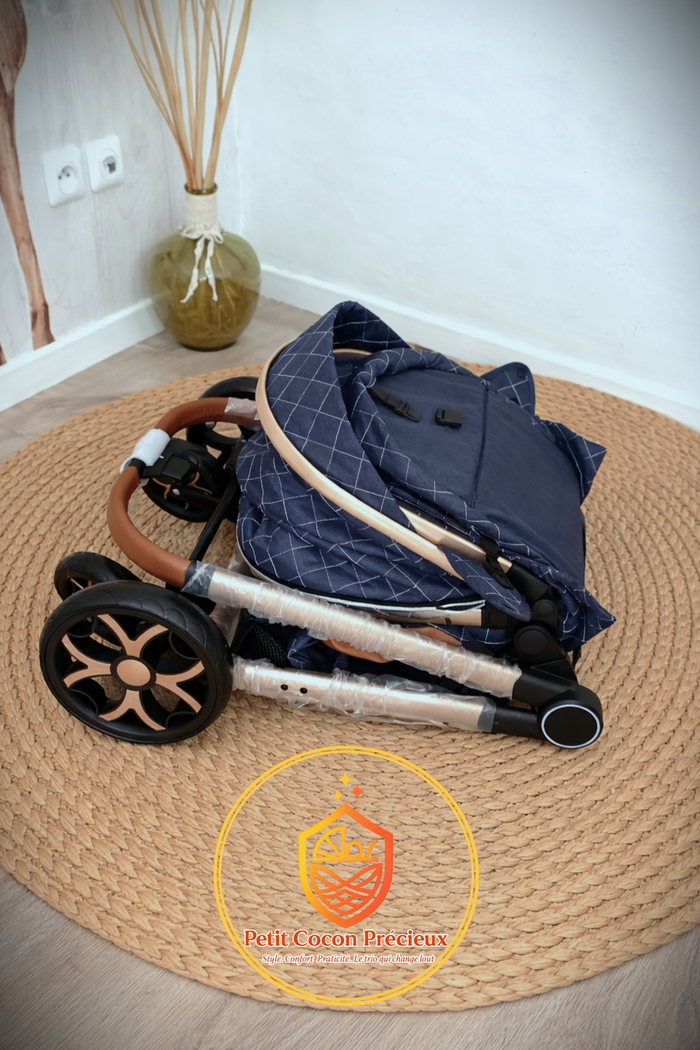 Poussette 3-en-1 Magic ZC bleu / Neuve / Vendeuse déclarée dans la puériculture. - photo numéro 9