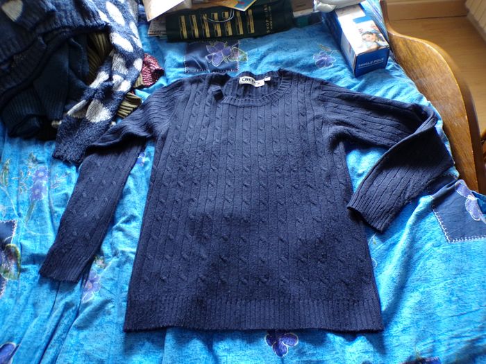 Pull marine taille L