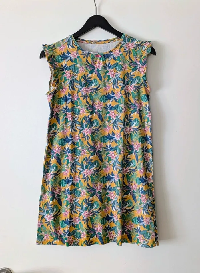 Chemise de nuit motif jungle sans manche fille - Verbaudet- 12 ans