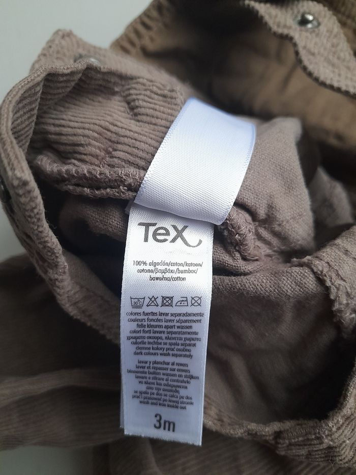 Salopette velours garcon hiver - photo numéro 5