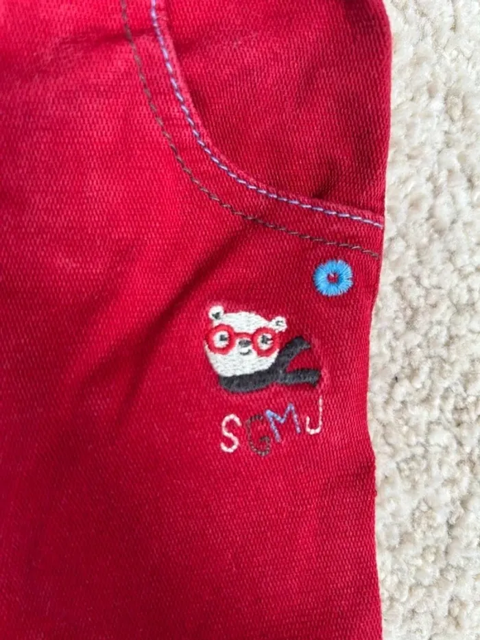 Lot demie-saison bébé garçon - ensemble pantalon et haut à manches longues - 12 mois - photo numéro 7