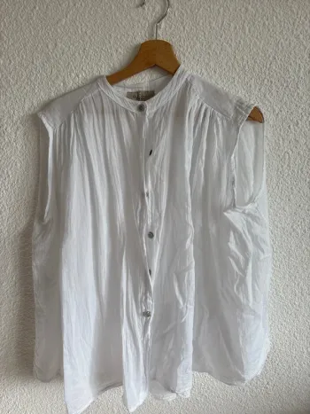 Chemisier blanc taille unique Taille unique·Neuf sans étiquette·BY COCO