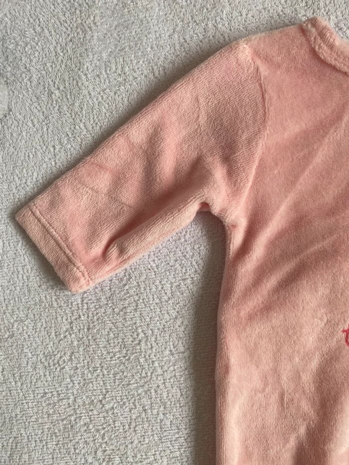 Pyjama velours neuf 0 mois - photo numéro 2