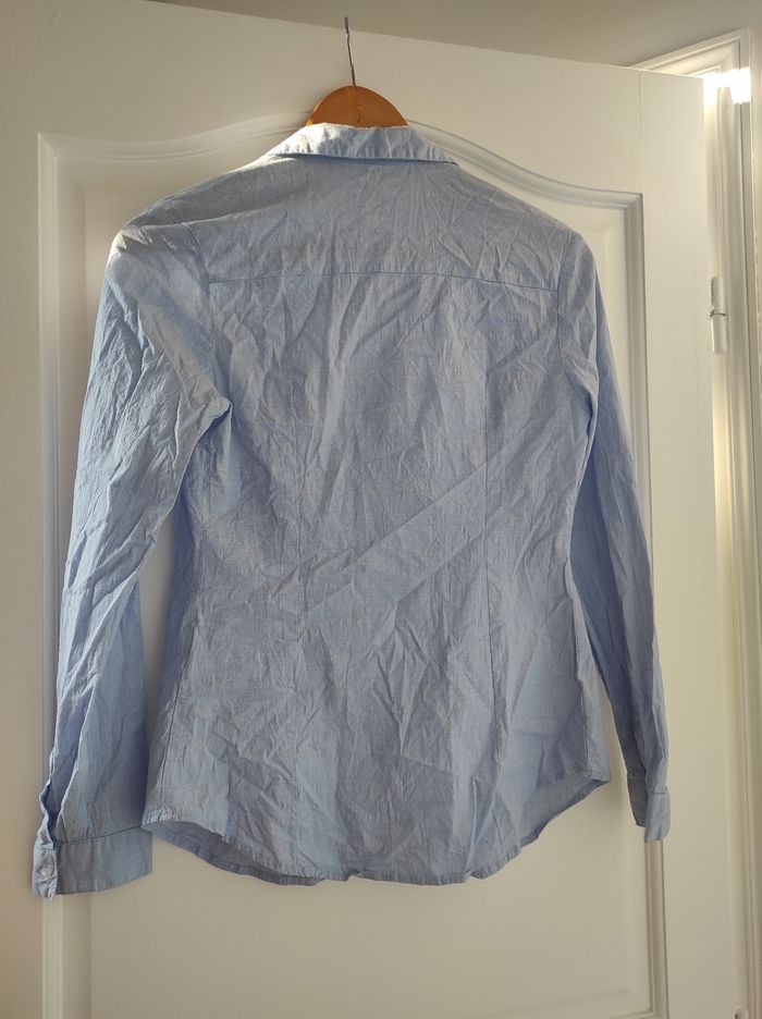 Chemise cintrée bleu ciel Pimkie - photo numéro 2