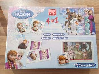 Jeux 4 en 1 La reine des neiges