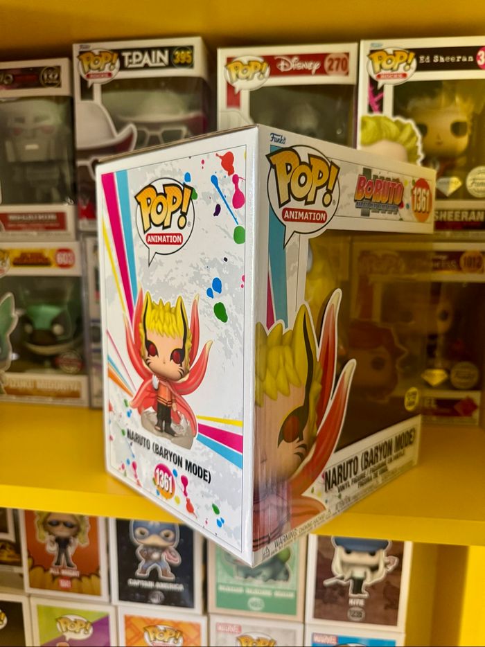 Funko Pop! Animation 1361 - Boruto : Naruto Next Generations - Naruto ( Baryon Mode ) - Glows In The Dark - photo numéro 5