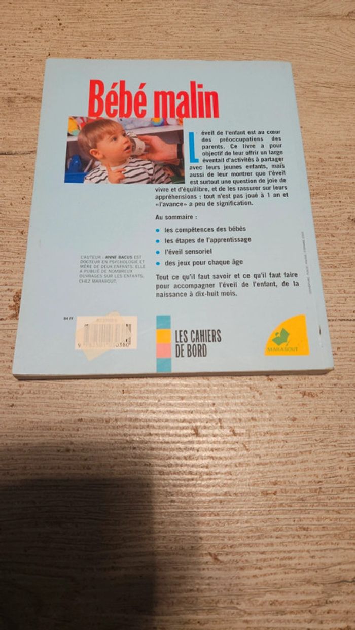 Livre puériculture Bébé malin, l éveil de l enfant, Anne Bacus - photo numéro 5