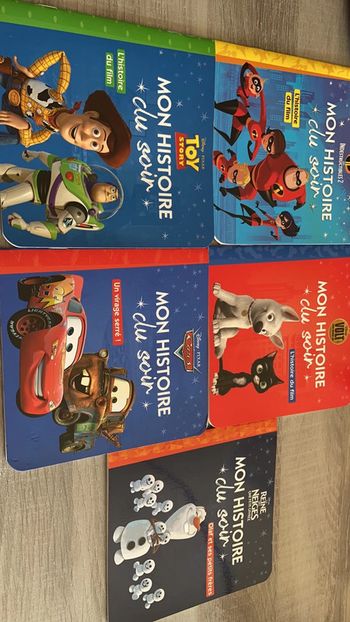 Lot de 5 livres: mon histoire du soir