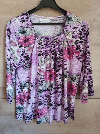 Superbe blouse neuve rose fashion Taille L
