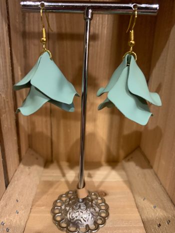 Boucles d’oreilles pétales