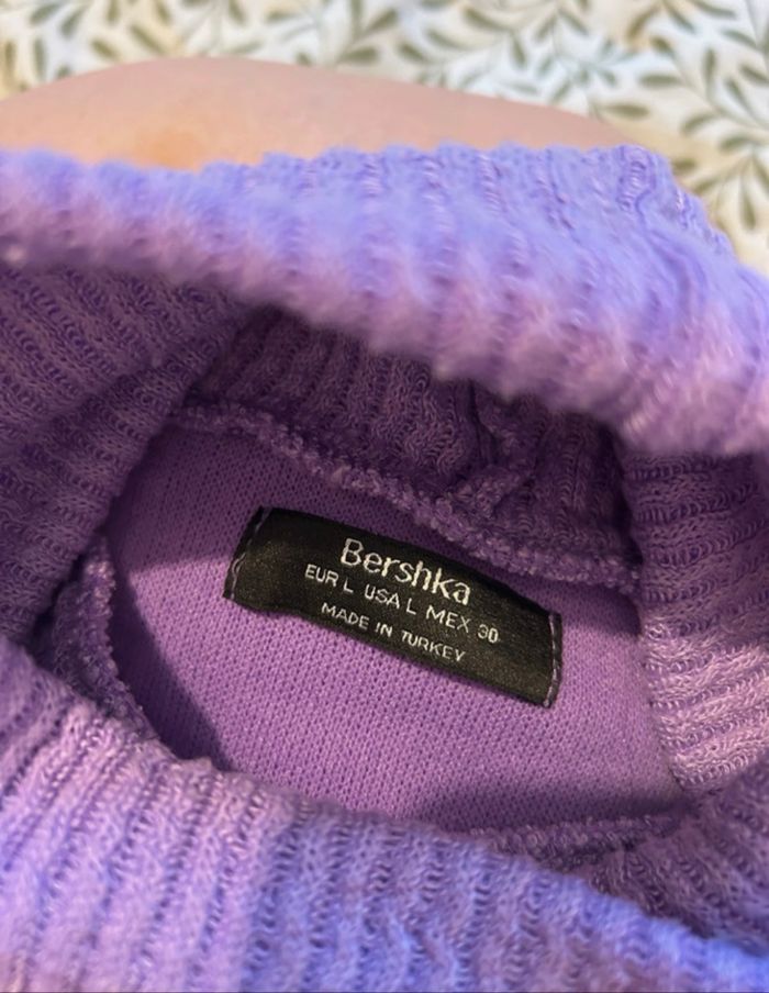 Top col rouler bershka - photo numéro 2