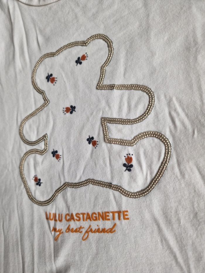 Tee shirt Lulu Castagnette fille 10 ans - photo numéro 2