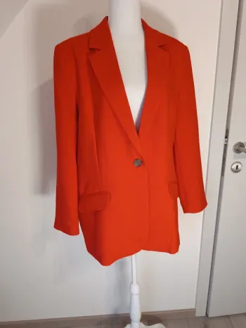 🔥 Blazer rouge Primark – Taille L