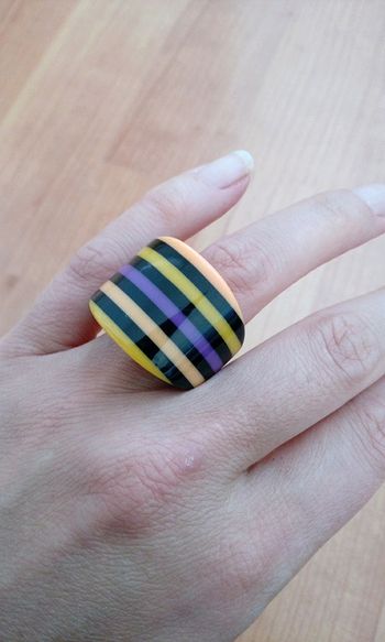 Bague plastique