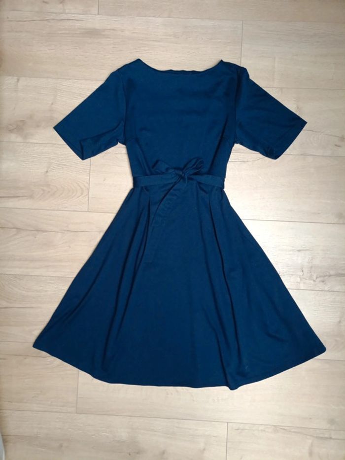 Robe bleu élégante - photo numéro 4