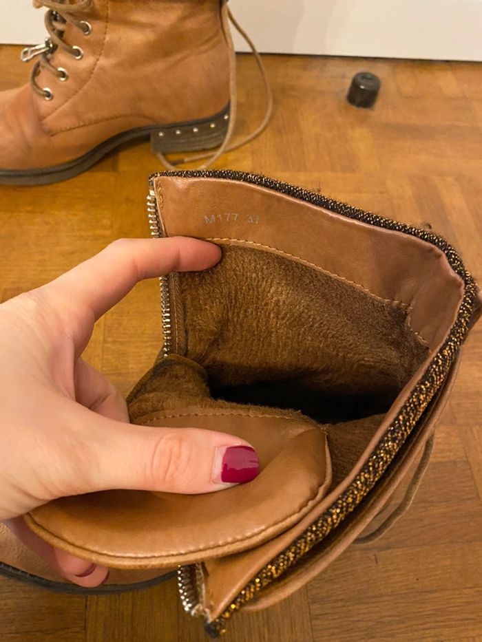 Bottines camel - photo numéro 4