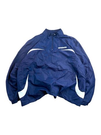 Quart Zip Imperméable Vintage 90’s NFL Cowboys 2XL