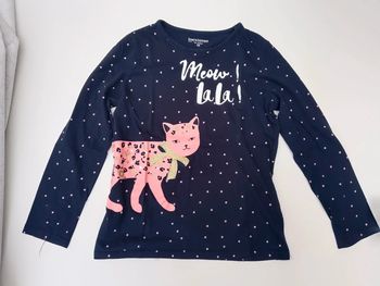 Tee shirt enfant fille 10ans manches longues