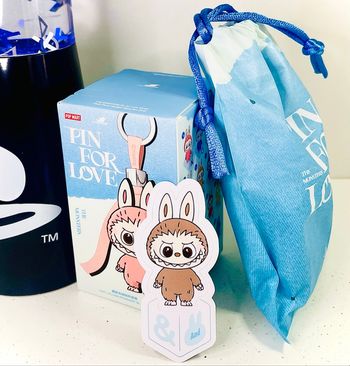 Labubu The Monsters Pin for love &
