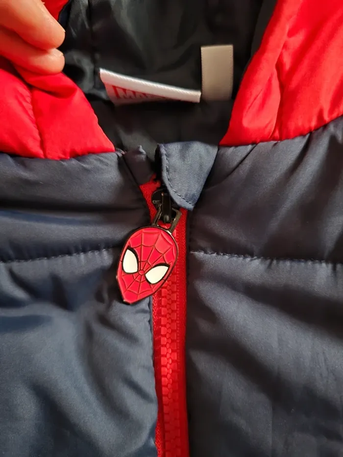 Doudoune sans manches spiderman - photo numéro 3