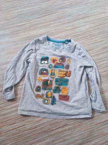 T-shirt manches longues garçon 4 ans