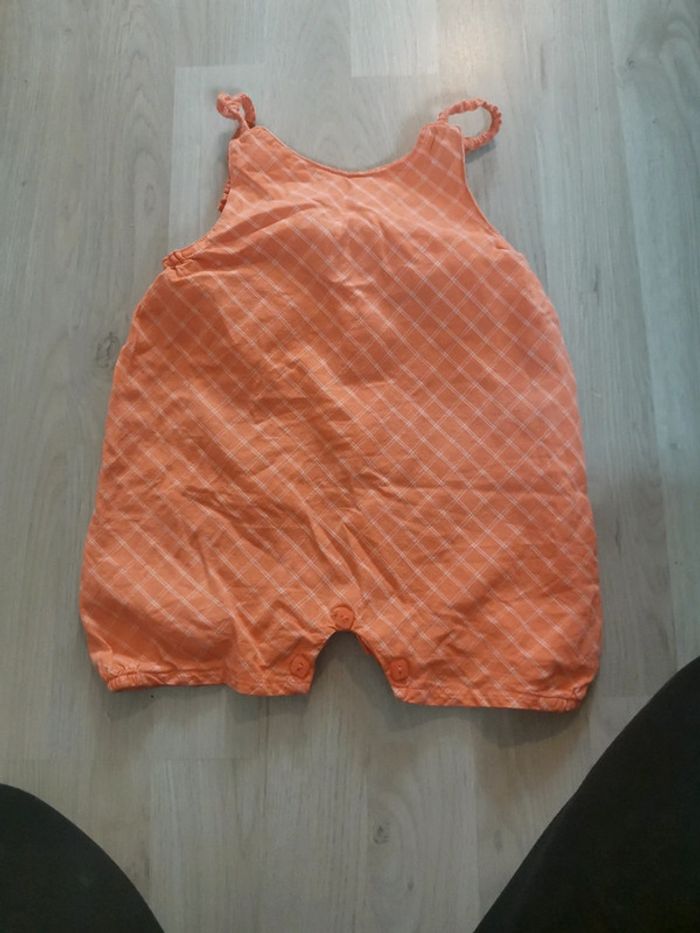 Barboteuse combinaison orange