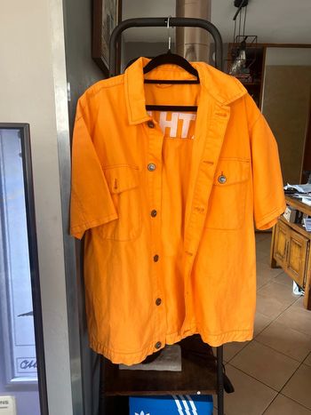 Chemise Sixth June orange