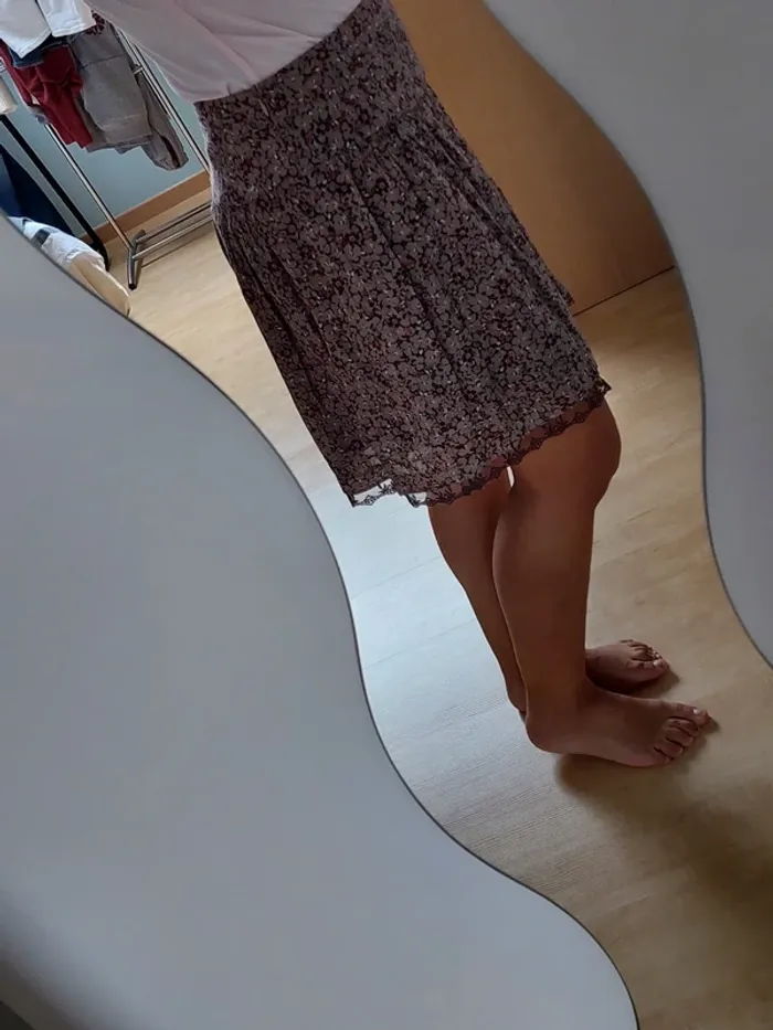 Jupe fleurie Camaieu - photo numéro 2