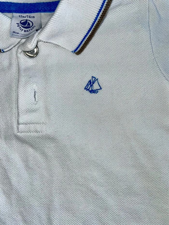 Polo Petit Bateau 12 mois - photo numéro 4