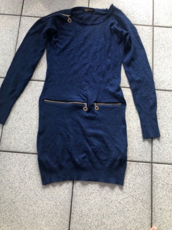 Robe bleu marine