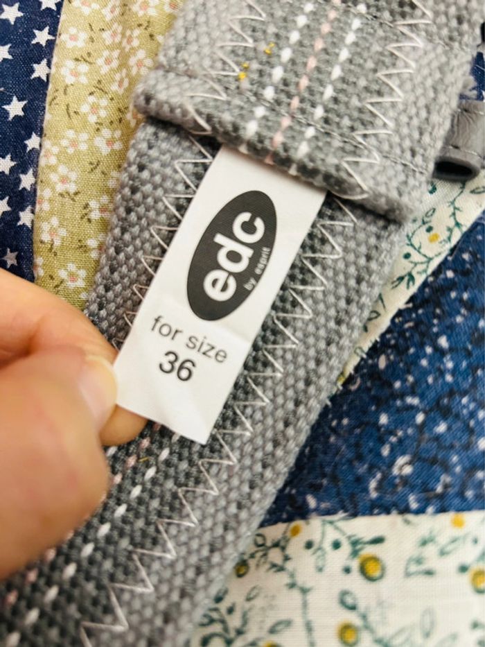 🩶Ceinture coton gris EDC by Esprit Light gray Cotton Belt🩶 - photo numéro 13