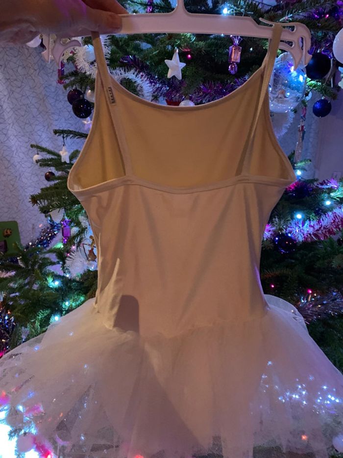 Tutu plateau danse blanc 14 ans + boîte Décathlon - photo numéro 2
