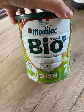 Lait  Modilac Bio 2 