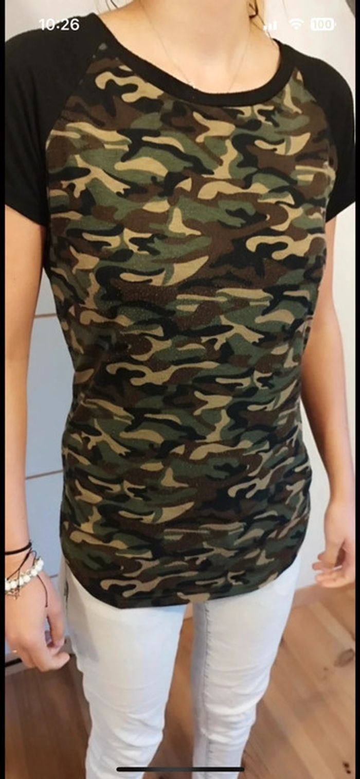 T-shirt militaire
