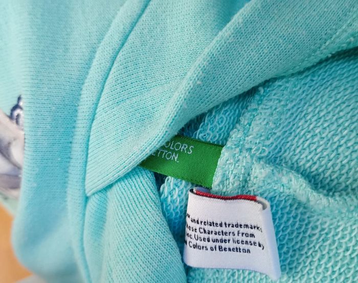 Sweet à capuche Benetton 2 ans - photo numéro 5