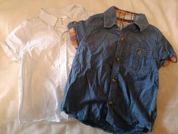 Chemises manches courtes 3 ans