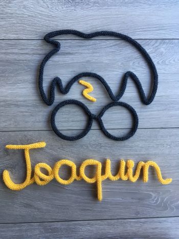 Tricotin Harry Potter avec prénom