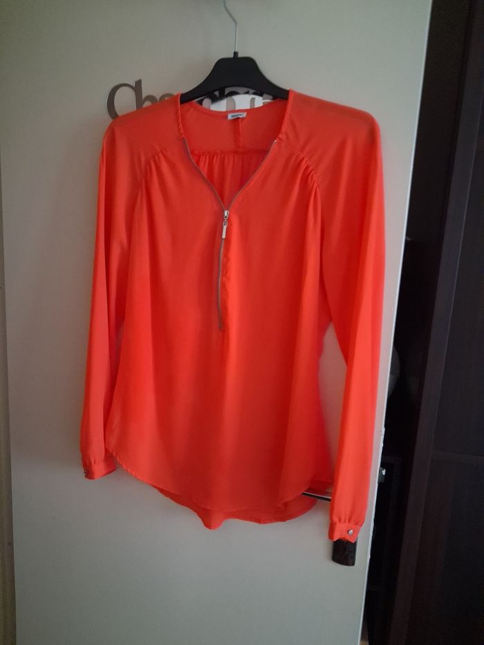Blouse fluide #Pimkie orange taille 36