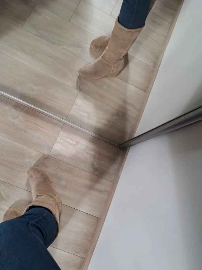 Bottes fourrée montante