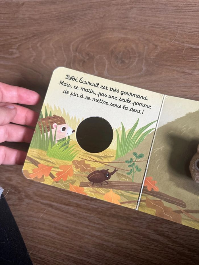 Livre bébé écureuil - mes livres marionnettes - photo numéro 6