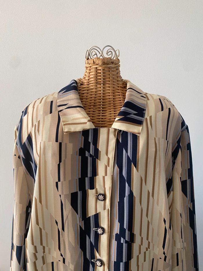 Chemise vintage Françoise de France taille M - photo numéro 3