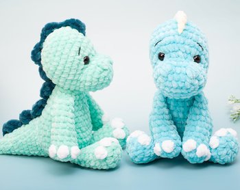 🦖🧶 Peluche Dinosaure – Crochet fait main