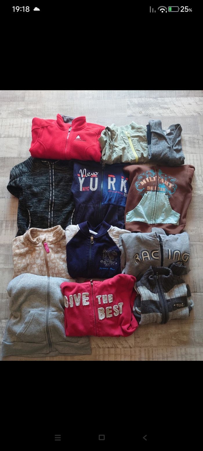 Lot veste garçon 4 ans